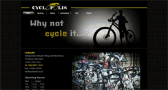 Desktop Screenshot of cyclopolis.co.uk